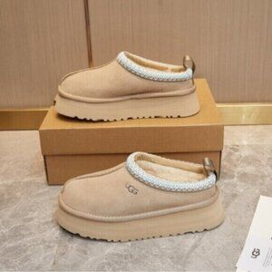 Ugg Tazz Tasman Platform Slippers Beautiful Mustard Seed